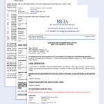 SBA 30-year title search report showing property ownership history, deeds, liens, and legal description